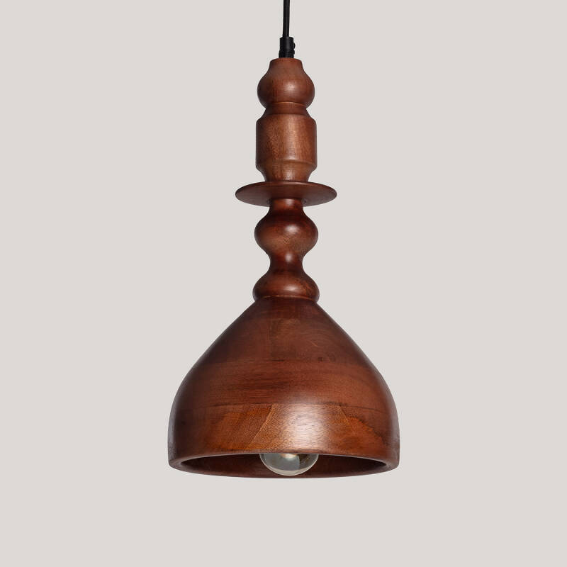 Image of Eravur Wooden Pendant Lamp 