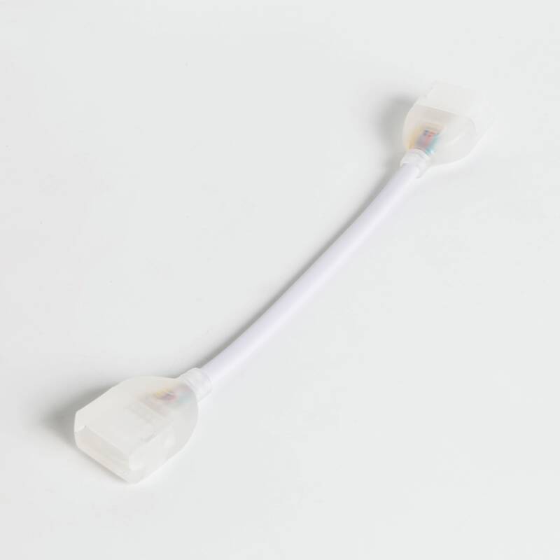 Image de Connecteur Double avec Câble pour Ruban LED Néon Dimmable 220V RGB SFLEX8 Image de Connecteur Double avec Câble pour Ruban LED Néon Dimmable 220V RGB SFLEX8