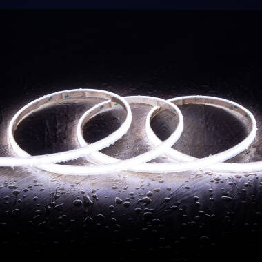 LED-Streifen Dimmbar 220V COB Selbstgleichrichtend 560 LED/m 14W/m 1250lm/m Breite 10mm Schnitt 10cm IP65 nach Maß