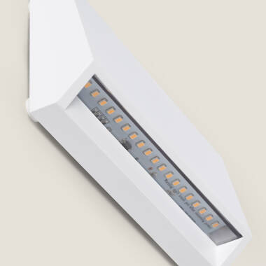 Bild von LED-Wandleuchte Außen 3W Oberfläche Rechteckig Weiß Valeta
