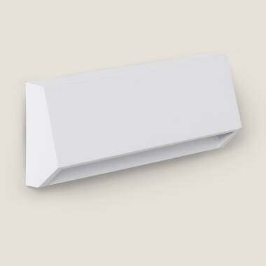 Balise LED Extérieure 3W En Saillie au Mur Rectangulaire Tunez Blanche