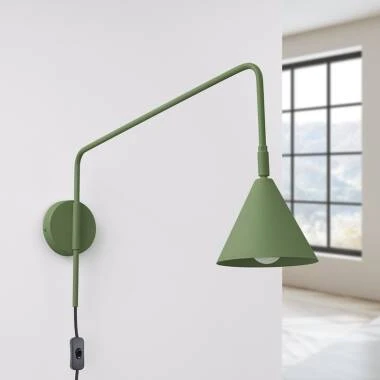 Lampada da Parete Acciaio Nox SOLLUX