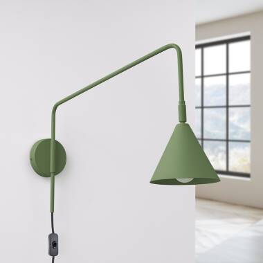 Lampa Ścienna ze Stali Nox SOLLUX