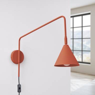 Lampa Ścienna ze Stali Nox SOLLUX