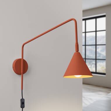 Image of Nox Steel Wall Lamp SOLLUX