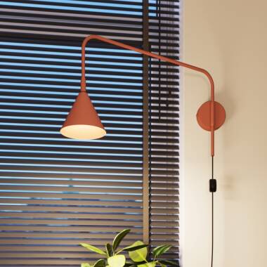 Image of Nox Steel Wall Lamp SOLLUX