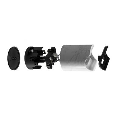 Image of  Esse14 IP44 Bathroom Lamp Holder for S14d Bulbs Creative-Cables PLS14DPB 