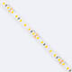 Immagine di Bobina 5m Striscia LED 24V SMD 120 LED/m 16W/m 2000lm/m High Lumen Larga 8mm IP20 Taglio 5cm
