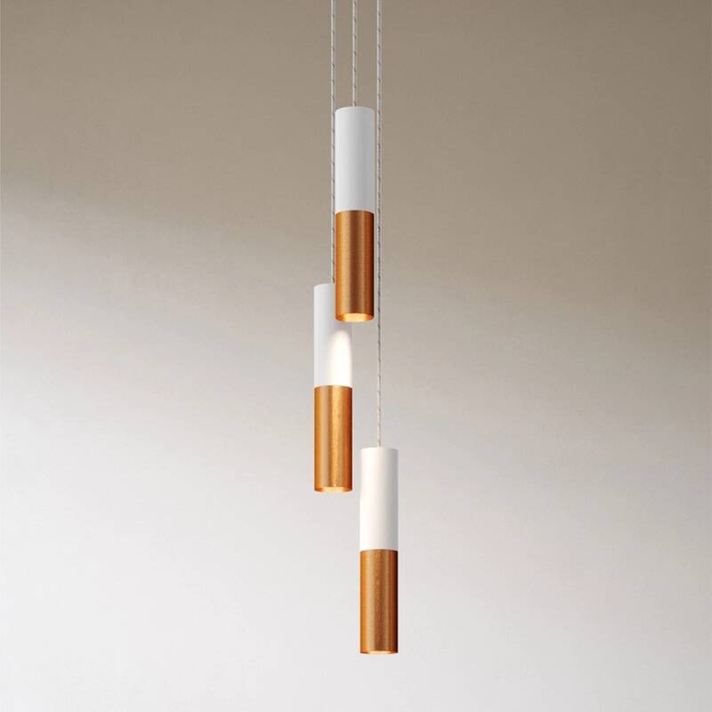 Image de Suspension Métal Multiple à Trois Chutes Creative Cables SPM3VNRM04K2SPOT