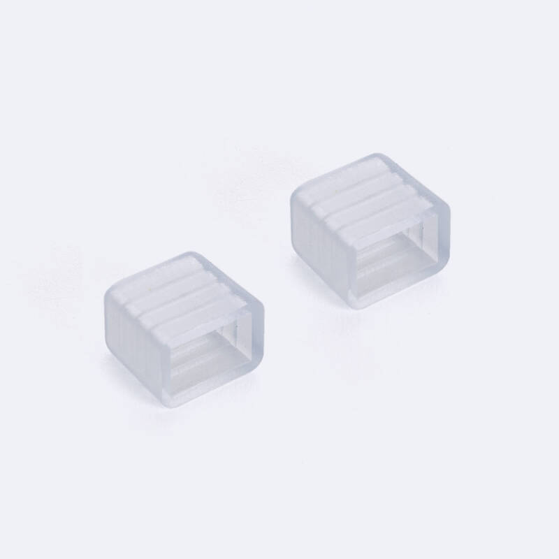 Immagine di Tappo Finale Striscia LED RGB 220V SMD Larghezza 14.5mm