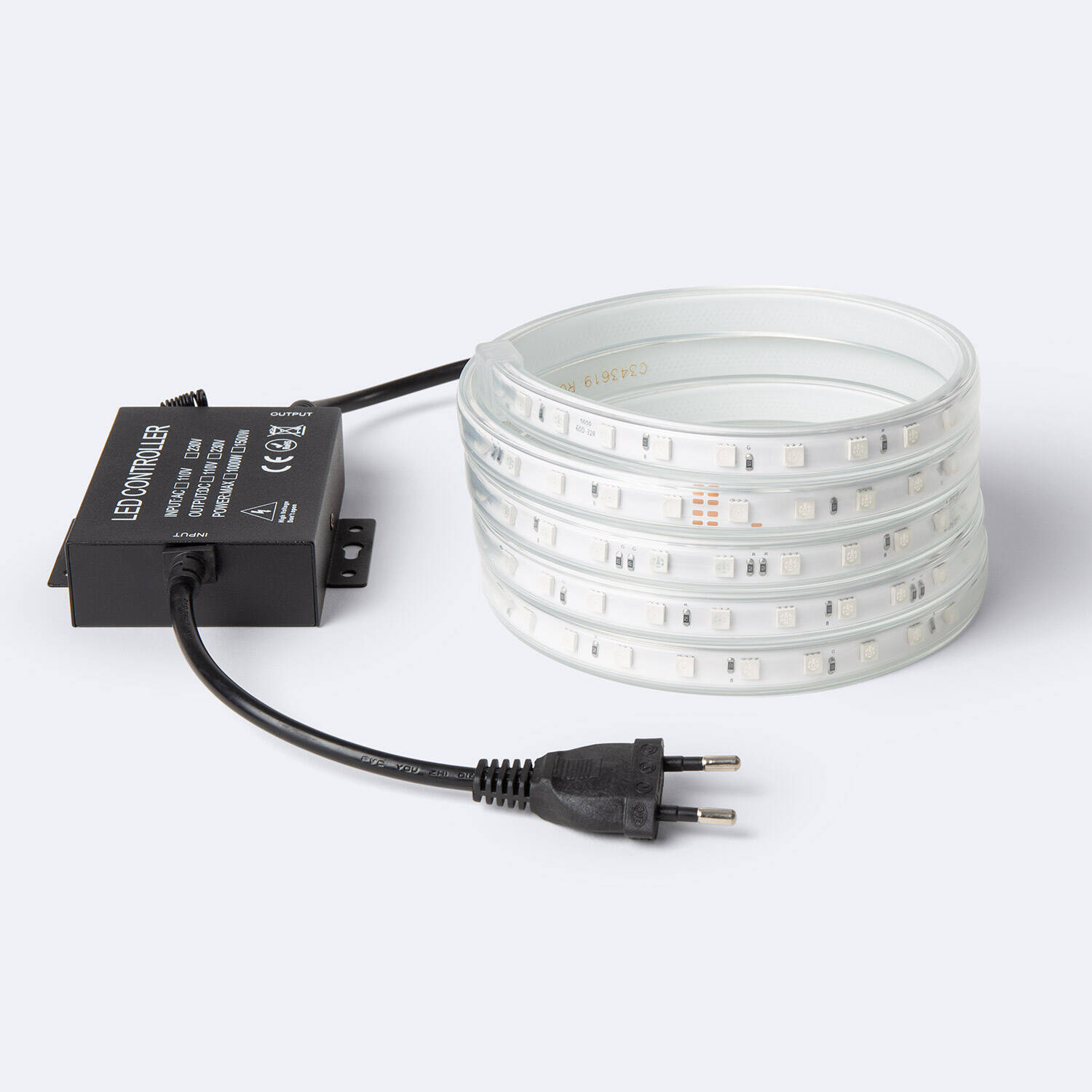 Taśma LED RGB 220V - widok 2