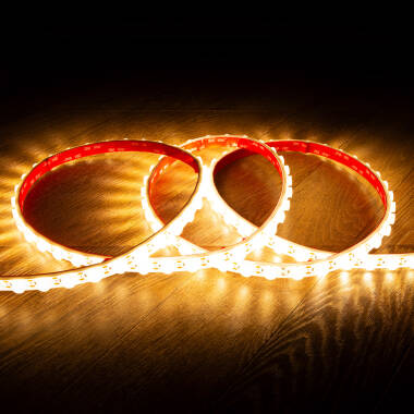LED strip 24V WALL WASHER 30º 48 LED/m 5m 17W/m 1360lm/m Breedte 14mm te knippen om de  2cm IP44