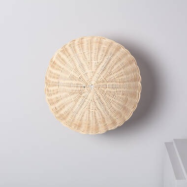 Afbeelding van Wandlamp Rotan Salmor 