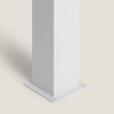 Image of Augusta Outdoor Bollard 74cm in White
