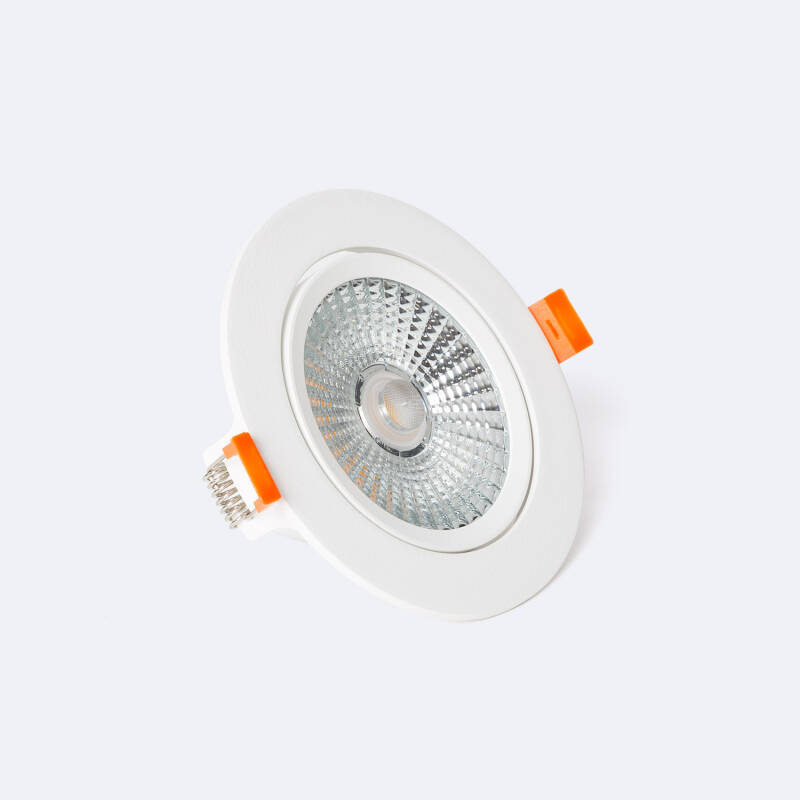 Obrázek Podhledové Bodové LED Svítidlo 15W COB Superslim Výklopné Výřez Ø100 mm LIFUD Bílé