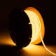 Bild von LED-Streifenrolle Dimmbar 220V COB Selbstgleichrichtend 560 LED/m 50m 14W/m 1250lm/m SILICONE FLEX Breite 10mm Schnitt 10cm IP65