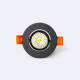 Bild von LED Downlight Einbaustrahler 5W Rund COB CRI90 Ausschnitt Ø 55 mm Schwarz