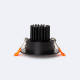 Bild von LED Downlight Einbaustrahler 5W Rund COB CRI90 Ausschnitt Ø 55 mm Schwarz