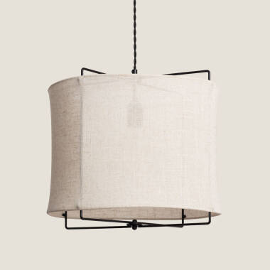 Lampa Wisząca z Tkaniny Zulú