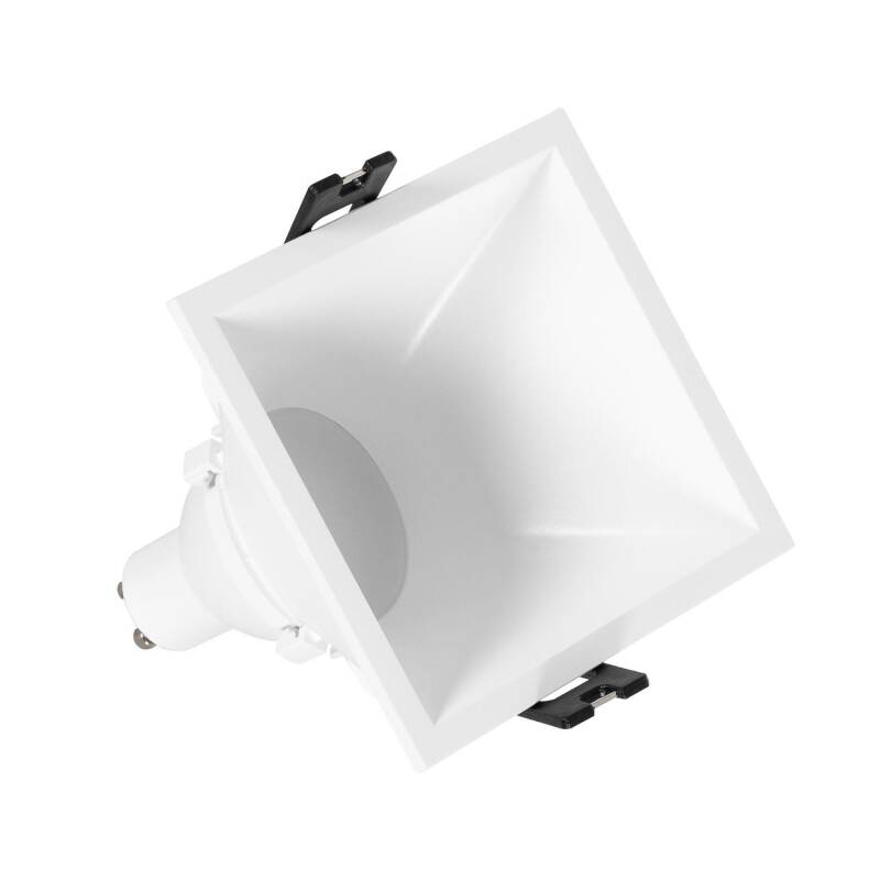 Obrázek Stropní Podhledové Downlight LED Svítidlo 6W GU10 45º Čtvercové Výřez 85x85mm Nízky UGR PC Obrázek Stropní Podhledové Downlight LED Svítidlo 6W GU10 45º Čtvercové Výřez 85x85mm Nízky UGR PC