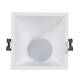 Afbeelding van Downlight Vierkant  45º GU10 6W Zaagmaat 85x85 mm Laag URG PC