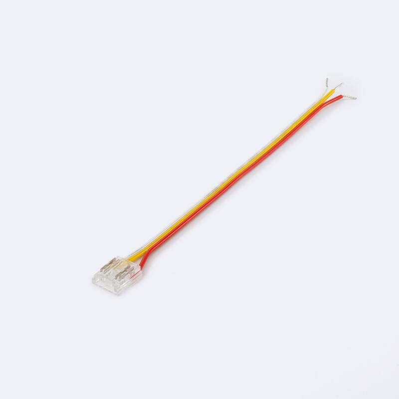 Image of Connector with Cable for 24V DC CCT COB LED Strip 10mm Wide IP20 