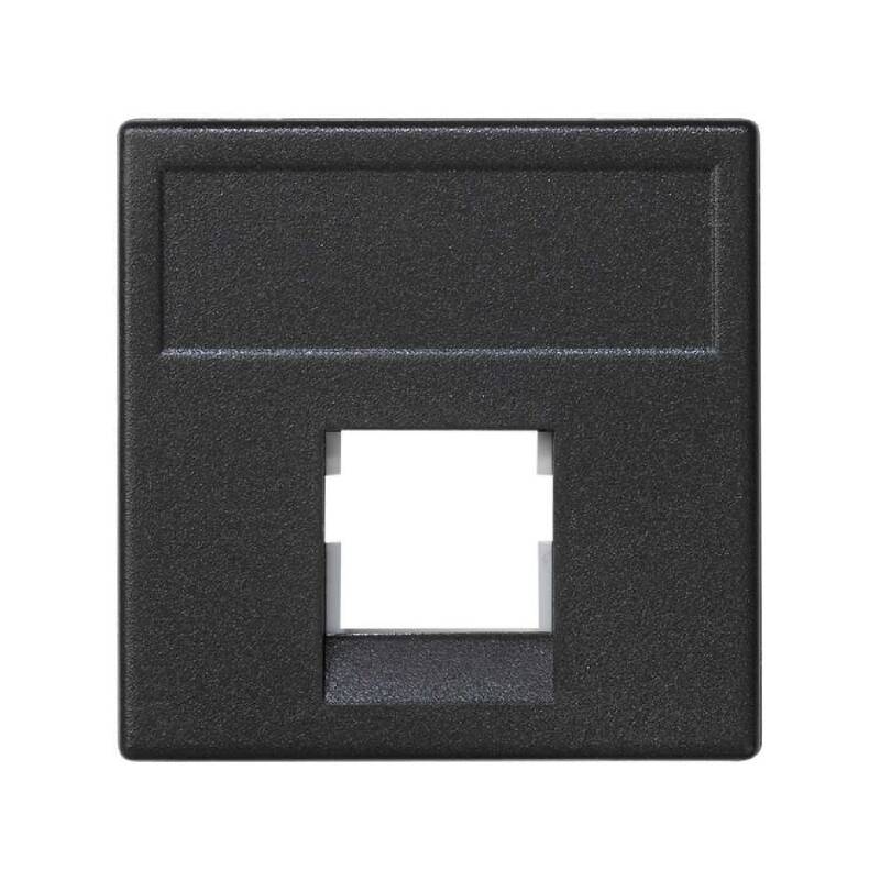 Image de Embellisseur Vocal et Données 1 élément pour Connecteur RJ45 3M Simon K45