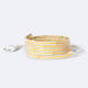 Afbeelding van LED Strip 220V AC Zelfregulerend COB Silicone FLEX  560 LED/m Neutraal Wit IP65  Breedte 10mm te knippen om de 10 cm