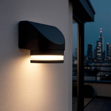 Wandlamp Outdoor LED 5W Aluminium Opbouw Neky
