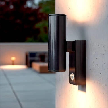 Bild von Wandleuchte Außen Edelstahl mit PIR-Sensor Pimlico