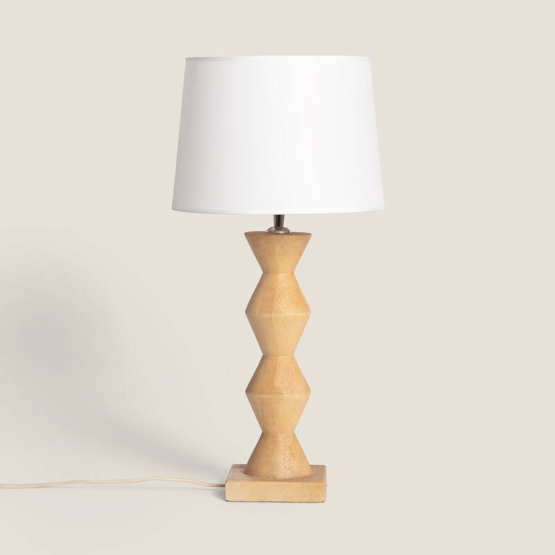Image of Akesh II Wood Table Lamp 