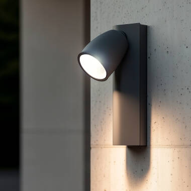Kinkiet Ścienny Zewnętrzny LED 12W Aluminium Abel