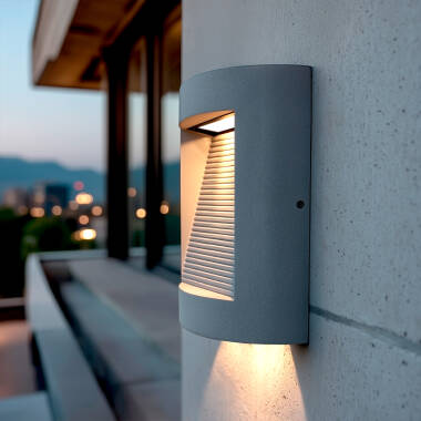 Kinkiet Ścienny Zewnętrzny LED Ściemnialny 16W z Cementu Zalix