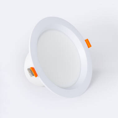 Podhledové Downlight LED Svítidlo 12W IP44 Flicker Free Výřez Ø 125 mm Lux