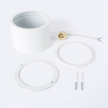 Afbeelding van Downlight Ring Opbouw  Rond voor  LED Lamp  GU10 AR111