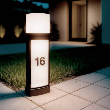 Lampa Ogrodowa LED 10W Podłogowa 50cm Aluminiowa do Numeracji Mieszkań Mulham