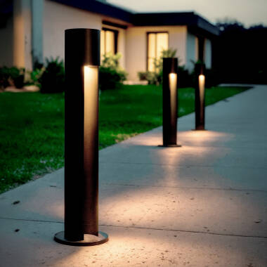 Lampa Ogrodowa Zewnętrzna Aluminium 60cm Nervik