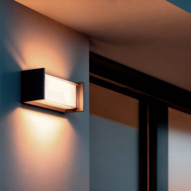 Wandlamp Outdoor LED 12W Aluminium CCT Selecteerbaar Dubbele Diffuser Isolde