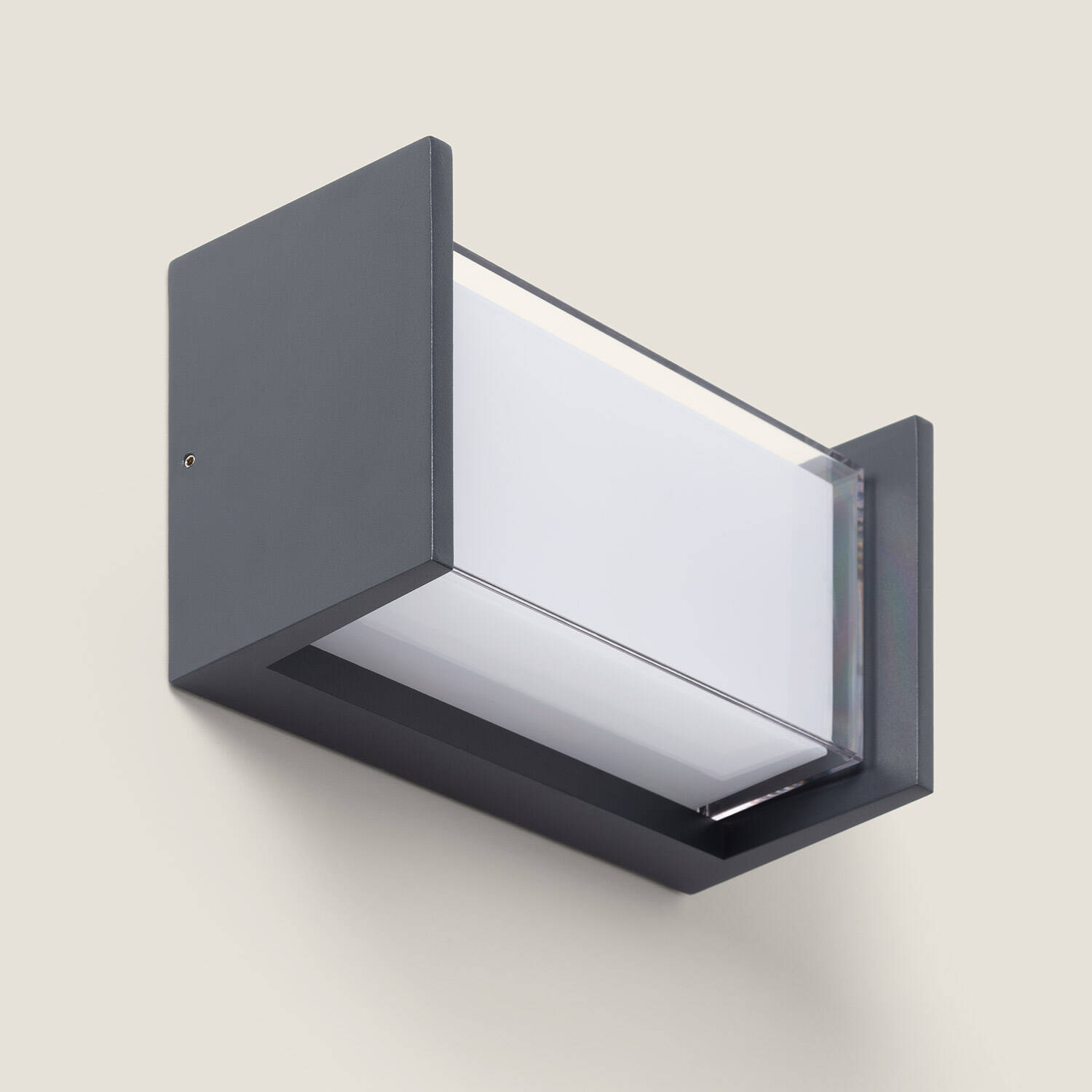 Kinkiet Ścienny LED Zewnętrzny 12W z Aluminium CCT Regulacja Podwóny Dyfuzor Arelien - widok 2