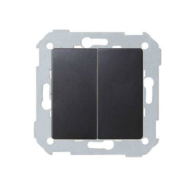 2 Gang 1 Way Switch Mechanism + Key SIMON 82 Concept 8200397