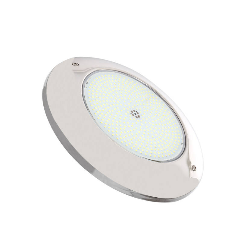 Image of 12V AC/DC Surface Mounted 35W Stainless Steel Submersible LED Pool Light IP68
