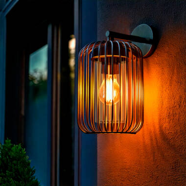 Lampa Ścienna Zewnętrzna ze Stali Nierdzewnej Dadawa