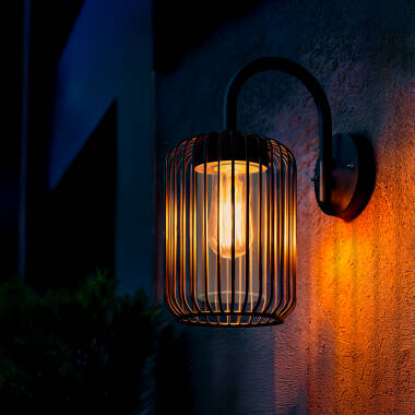 Wandlamp Outdoor RVS  Dadawa Round