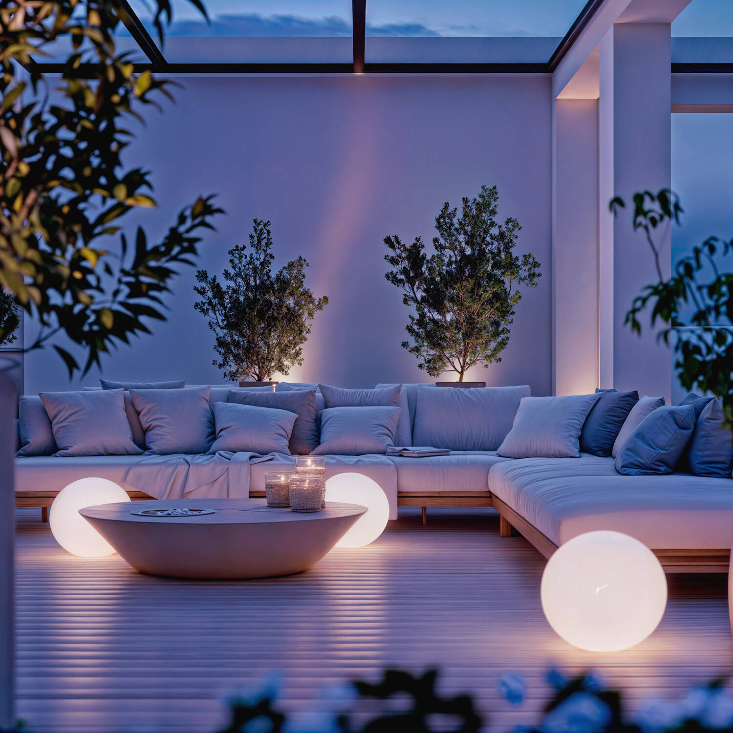 Kula LED Solarna 25cm