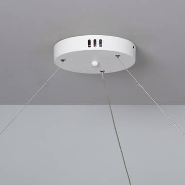Image of 28W Big Ivalo Selectable CCT LED Aluminium Pendant Lamp