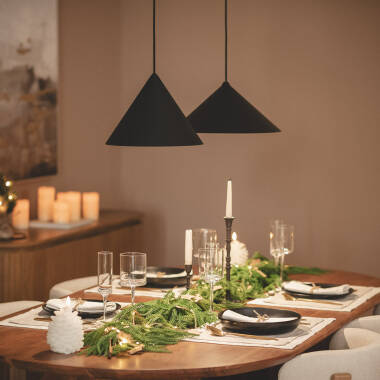 Afbeelding van Hanglamp LED 8W Aluminium Elise M