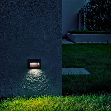Image of Olite Horizon 5W Outdoor Recessed LED Wall Light 