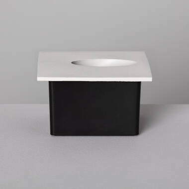 Afbeelding van Wandlamp LED 3W inbouw Vierkant Oval Olite