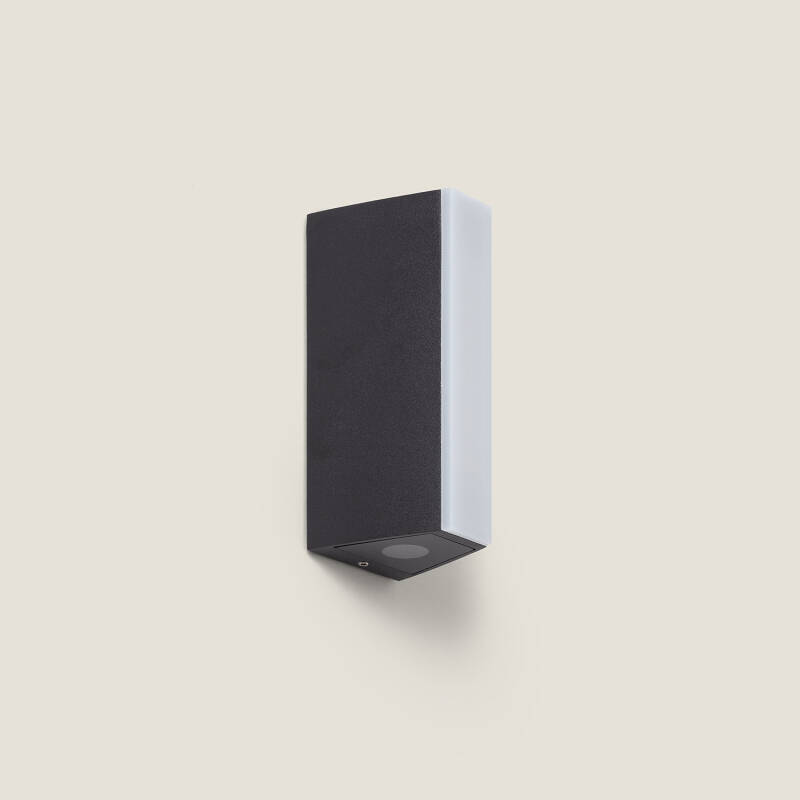 Immagine di Applique da Parete per Esterno LED Alluminio Doppia Luce Hisar