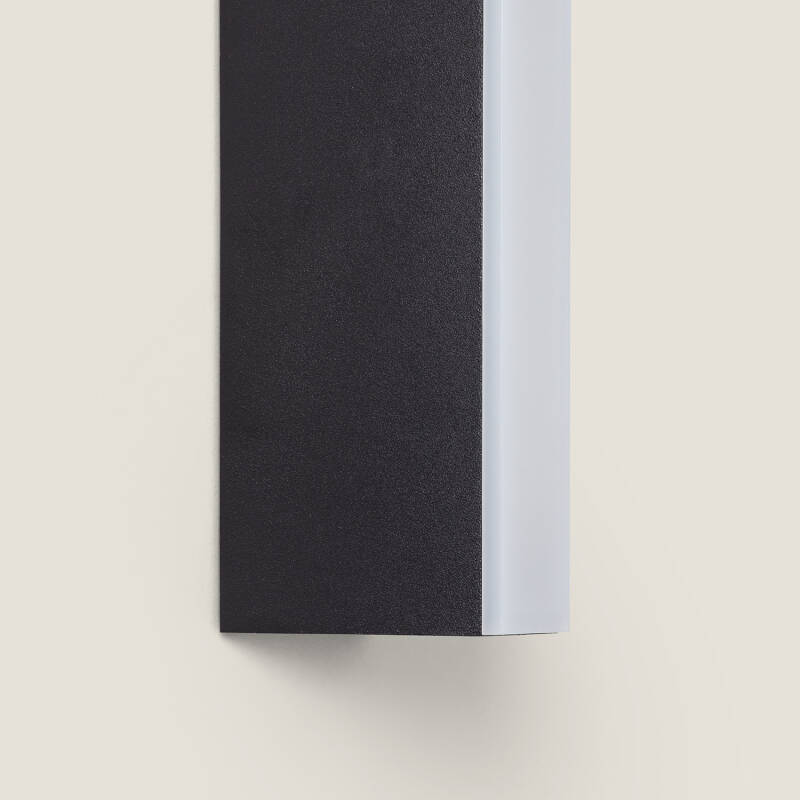 Immagine di Applique da Parete per Esterno LED Alluminio Doppia Luce Hisar